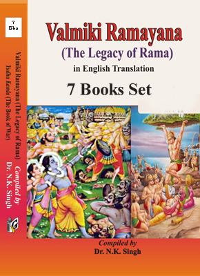 Valmiki Ramayana (The Legacy of Rama) in English Translation (7 Books Set)