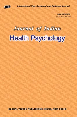Journal of Indian Health Psychology (Vol. 20, No. 2, July, 2026)